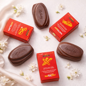 Naftalan soaps
