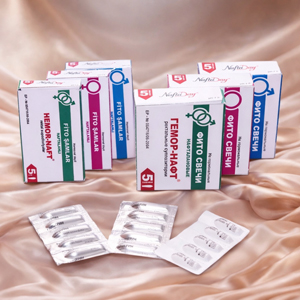 Naftalan suppositories