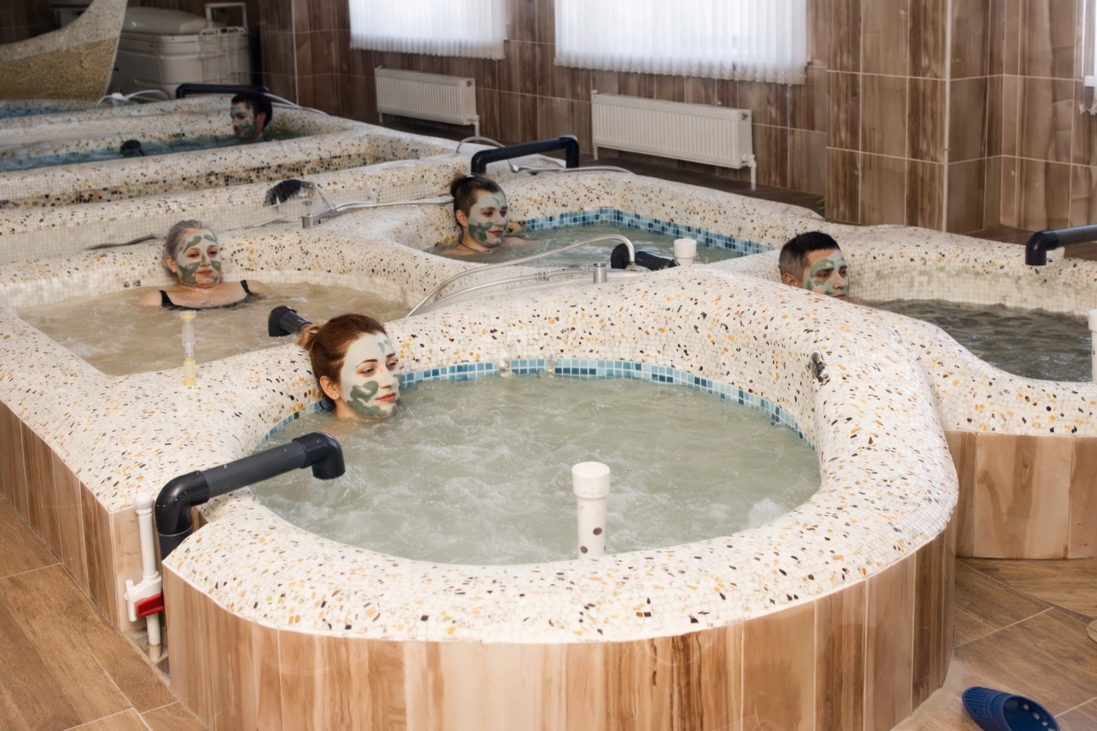 Project of a mud therapy center with volcanic clay 1